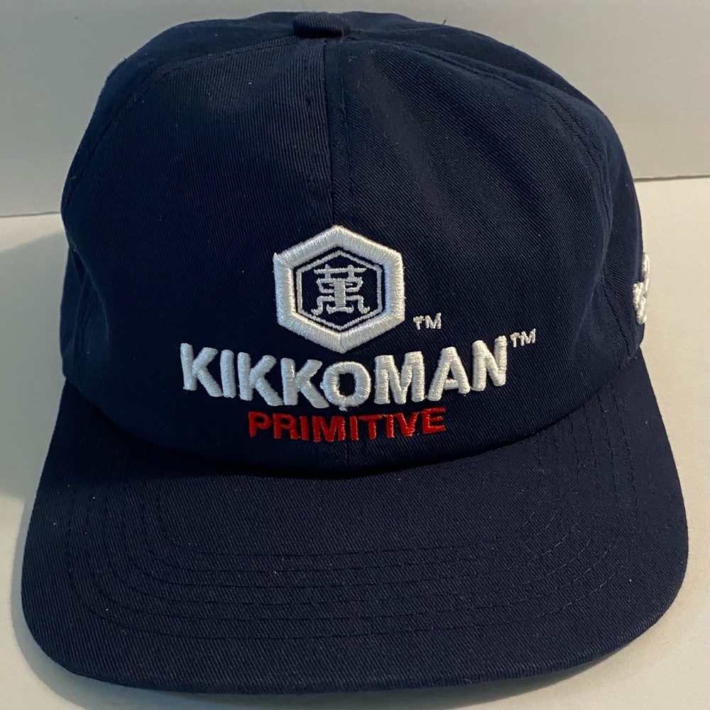 Kikkoman Primitive Skateboarding Hat, One Size Fits All, Blue